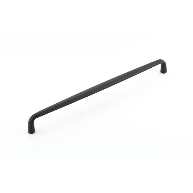 Emtek 86260US19 Orbit Cabinet Pull with 10" Center To Center Flat Black Finish Main image