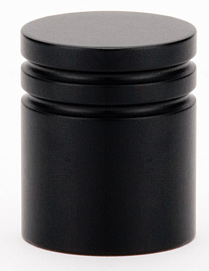 Emtek 86268US19 Metric 1" Cabinet Knob Flat Black Finish Main image