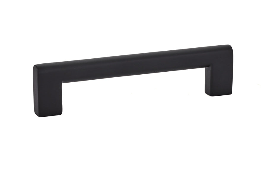 Emtek 86272US19 Trail Cabinet Pull with 5" Center To Center Flat Black Finish Main image