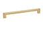 Emtek 86273US4 Trail Cabinet Pull with 10" Center to Center Satin Brass Finish