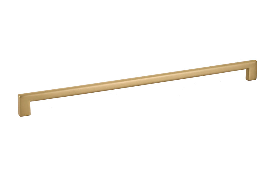 Emtek 86274US4 Trail Cabinet Pull with 16" Center to Center Satin Brass Finish Main image