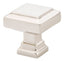 Emtek 86295US14 Geometric Square 1-1/4" Cabinet Knob Polished Nickel Lifetime Finish