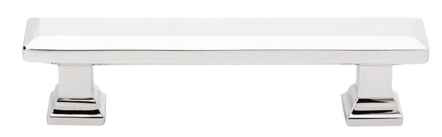 Emtek 86301US26 Geometric Rectangular Cabinet Pull with 4" Center to Center Polished Chrome Finish Main image