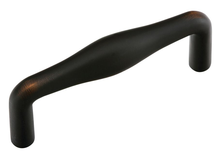 Emtek 86311US10B Dane Cabinet Pull with 4" Center to Center Oil Rubbed Bronze Finish Main image