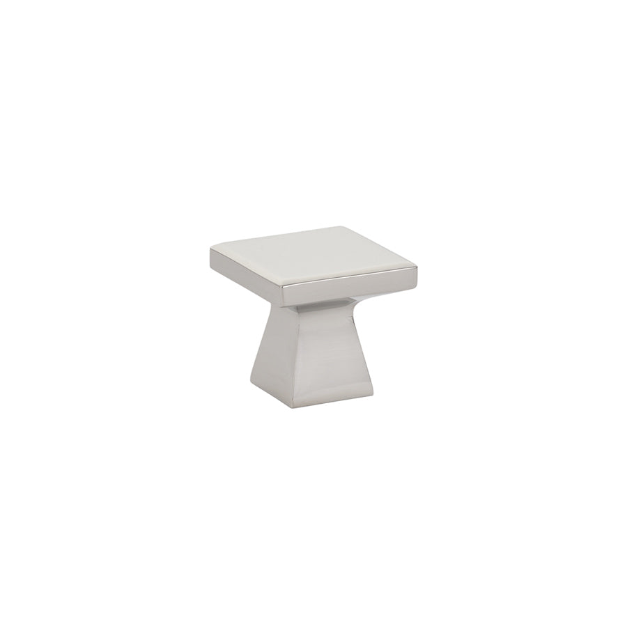 Emtek 86319US14 Podium 1-1/4" Cabinet Knob Polished Nickel Lifetime Finish Main image