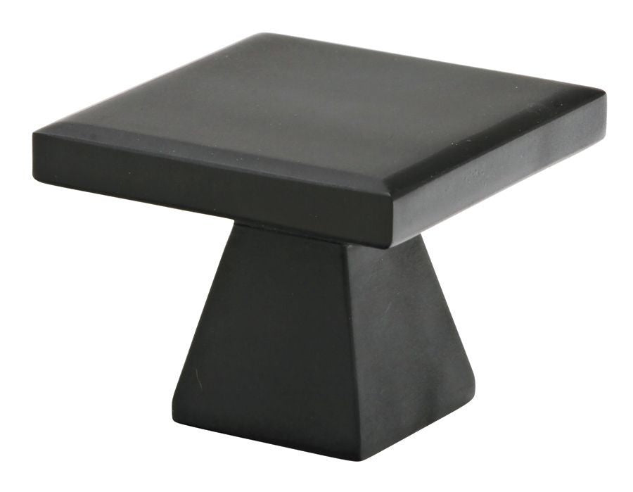 Emtek 86320US19 Podium 1-3/4" Cabinet Knob Flat Black Finish Main image