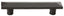 Emtek 86328FB Bronze Pyramid Cabinet Pull with 3" Center to Center Flat Black Bronze Finish
