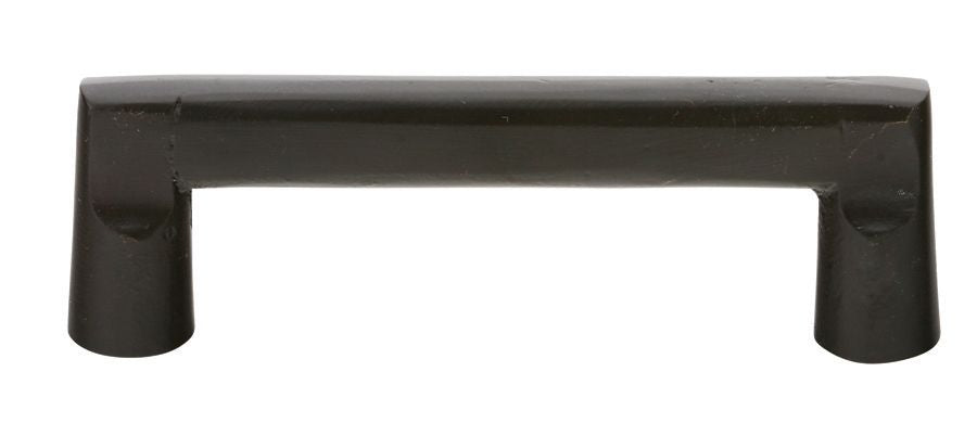 Emtek 86335FB Bronze Rail Cabinet Pull with 6" Center to Center Flat Black Bronze Finish Main image
