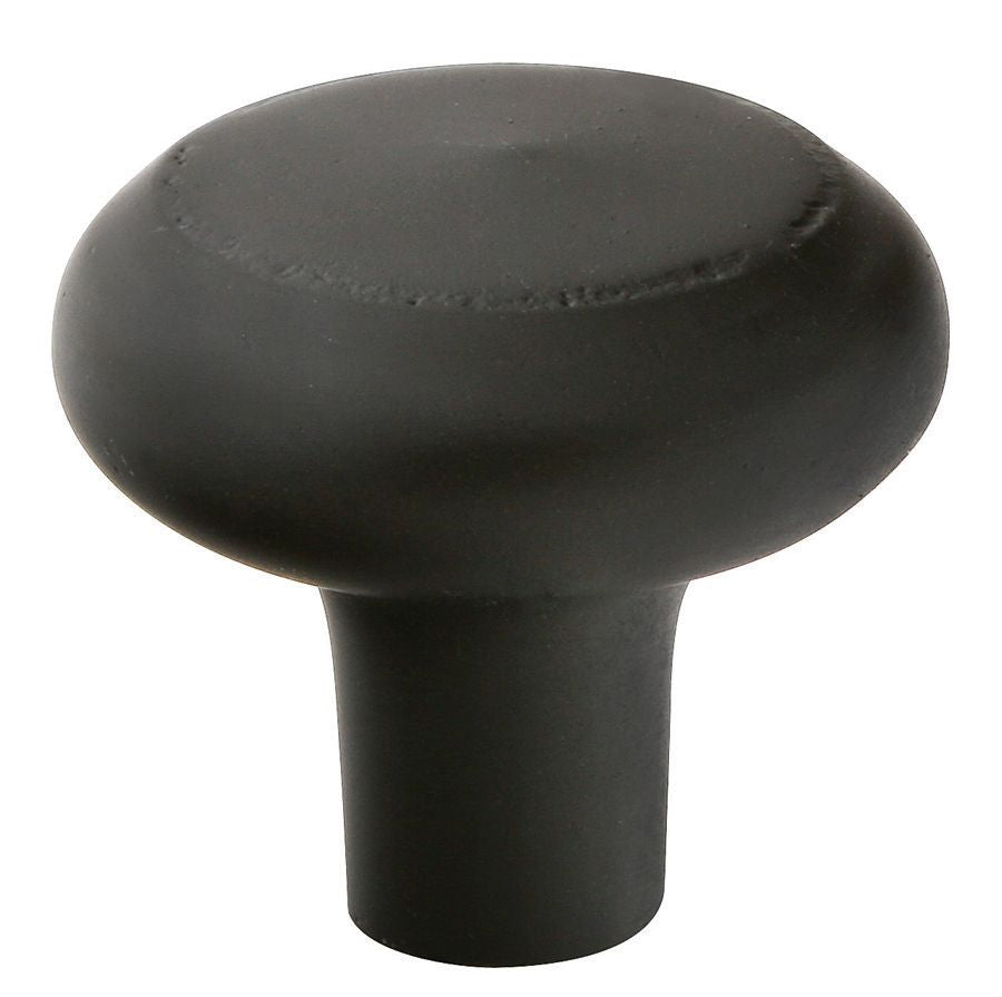 Emtek 86338FB Bronze Barn 1" Cabinet Knob Flat Black Bronze Finish Main image