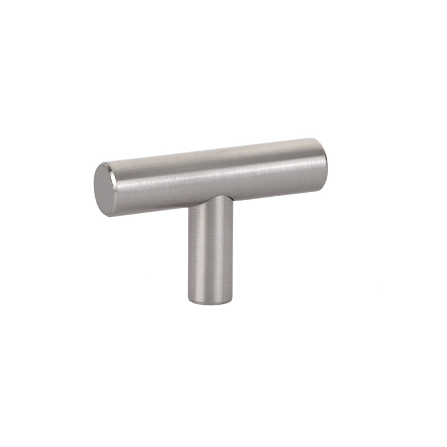 Emtek 86357US15 Brass Bar 2" Cabinet Knob Satin Nickel Finish Main image
