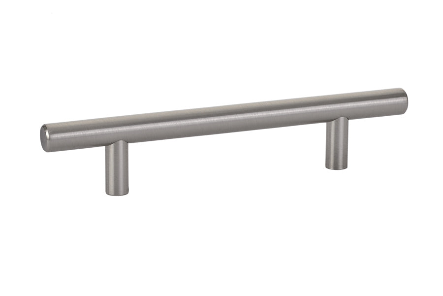 Emtek 86360US15 Brass Bar Cabinet Pull with 4" Center to Center Satin Nickel Finish Main image