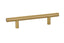 Emtek 86360US4 Brass Bar Cabinet Pull with 4" Center to Center Satin Brass Finish