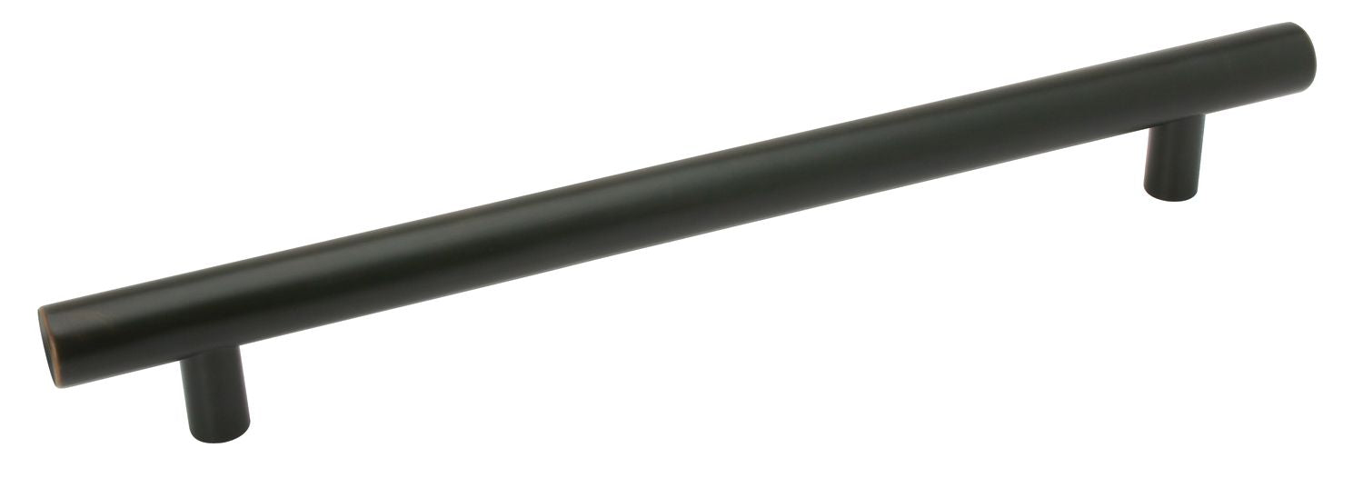 Emtek 86364US10B Brass Bar Cabinet Pull with 10" Center to Center Oil Rubbed Bronze Finish Main image
