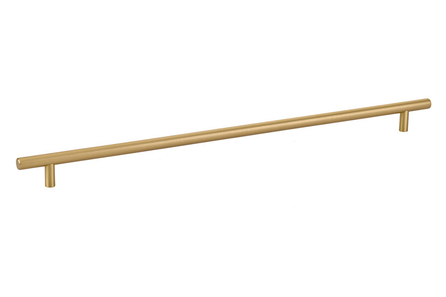 Emtek 86366US4 Brass Bar Cabinet Pull 16" Center to Center Satin Brass Finish Main image