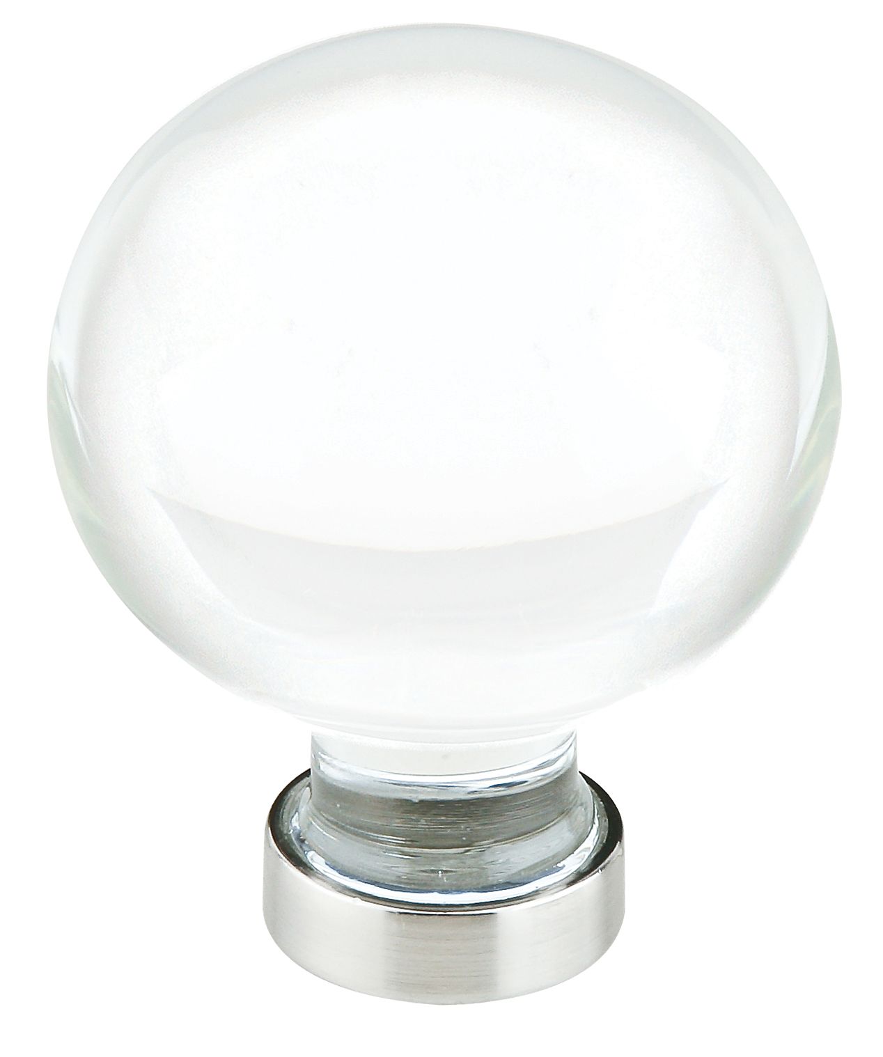 Emtek 86394US15 Bristol 1" Cabinet Knob Satin Nickel Finish Main image