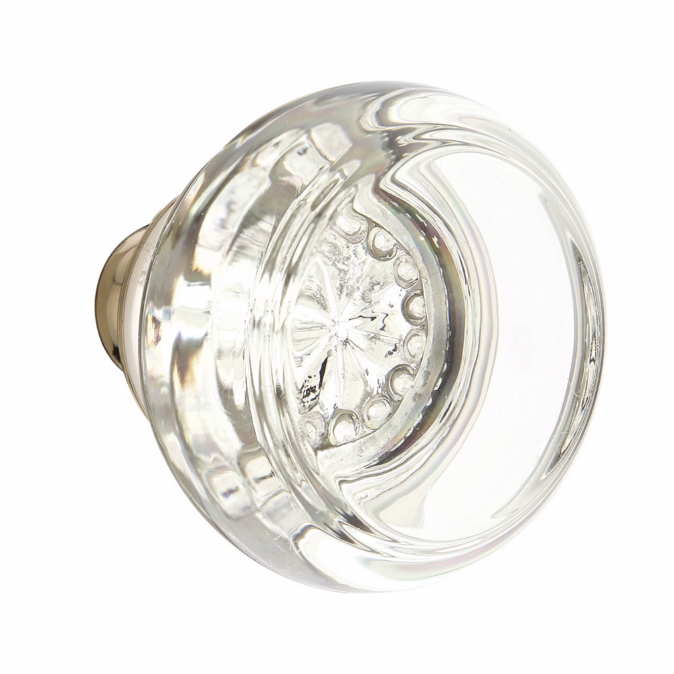 Emtek 86399US14 Georgetown 1-1/4" Cabinet Knob Polished Nickel Lifetime Finish Main image