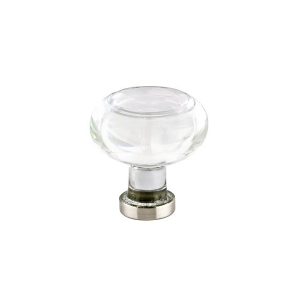 Emtek 86399US15 Georgetown 1-1/4" Cabinet Knob Satin Nickel Finish Main image