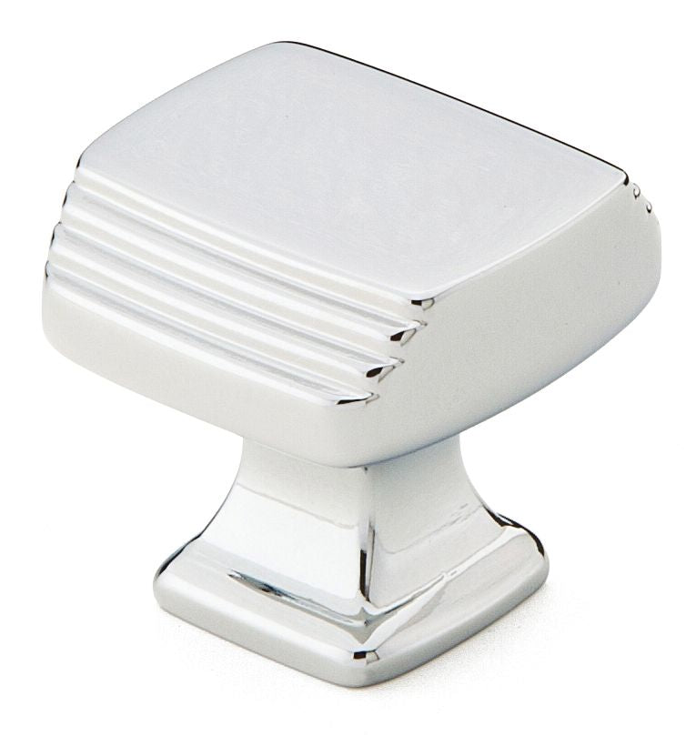 Emtek 86421US26 Art Deco 1-1/4" Cabinet Knob Polished Chrome Finish Main image
