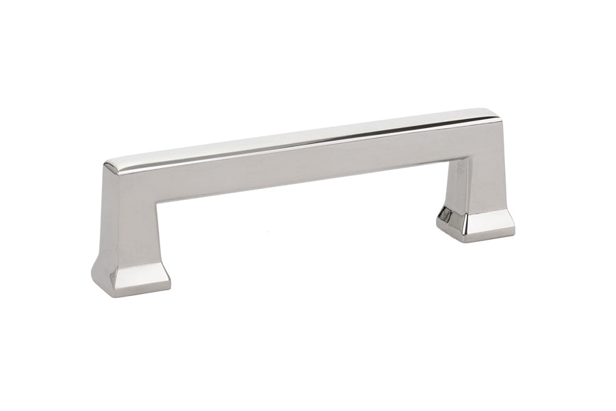 Emtek 86424US14 Alexander Cabinet Pull with 3-1/2" Center to Center Polished Nickel Lifetime Finish Main image