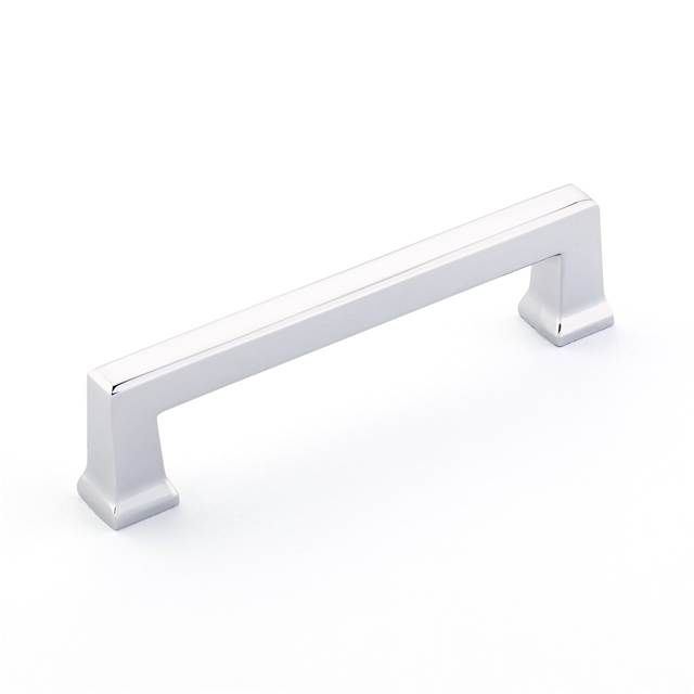 Emtek 86425US26 Alexander Cabinet Pull with 4" Center to Center Polished Chrome Finish Main image