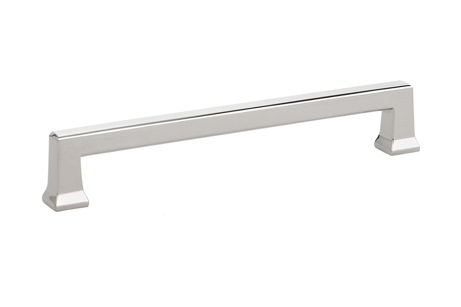 Emtek 86426US14 Alexander Cabinet Pull with 6" Center to Center Polished Nickel Lifetime Finish Main image