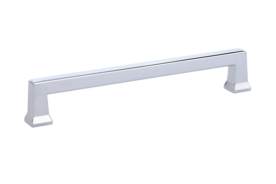 Emtek 86426US26 Alexander Cabinet Pull with 6" Center to Center Polished Chrome Finish Main image