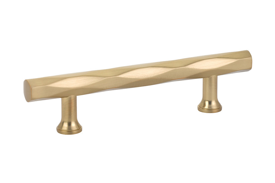 Emtek 86428US4 Tribeca Cabinet Pull with 3-1/2" Center to Center Satin Brass Finish Main image