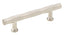 Emtek 86429US15 Tribeca Cabinet Pull with 4" Center to Center Satin Nickel Finish