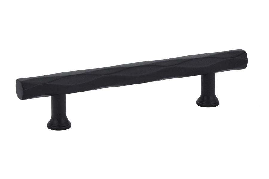 Emtek 86429US19 Tribeca Cabinet Pull with 4" Center to Center Flat Black Finish Main image