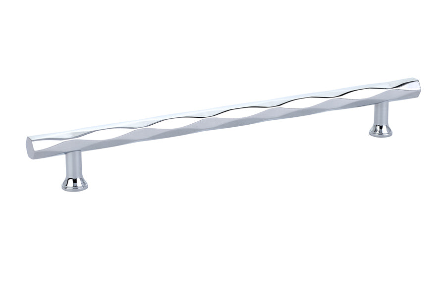 Emtek 86431US26 Tribeca Cabinet Pull with 8" Center to Center Polished Chrome Finish Main image