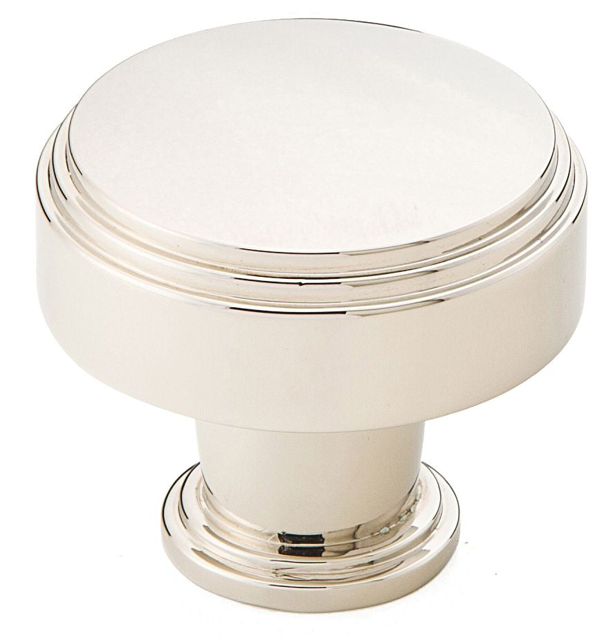 Emtek 86432US14 Newport 1-1/4" Cabinet Knob Polished Nickel Lifetime Finish Main image