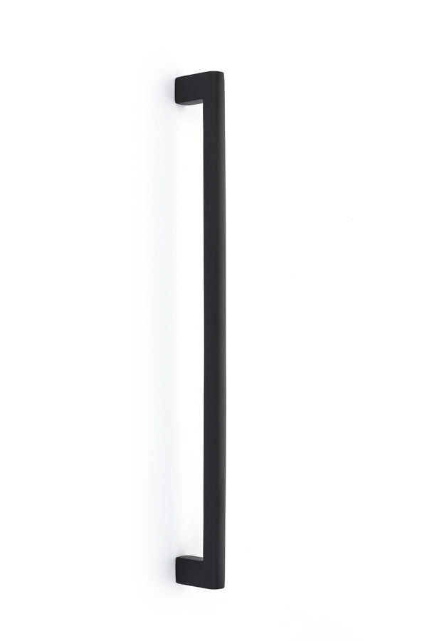 Emtek 86441US19 Brass Trail Appliance Pull with 18" Center to Center Flat Black Finish Main image