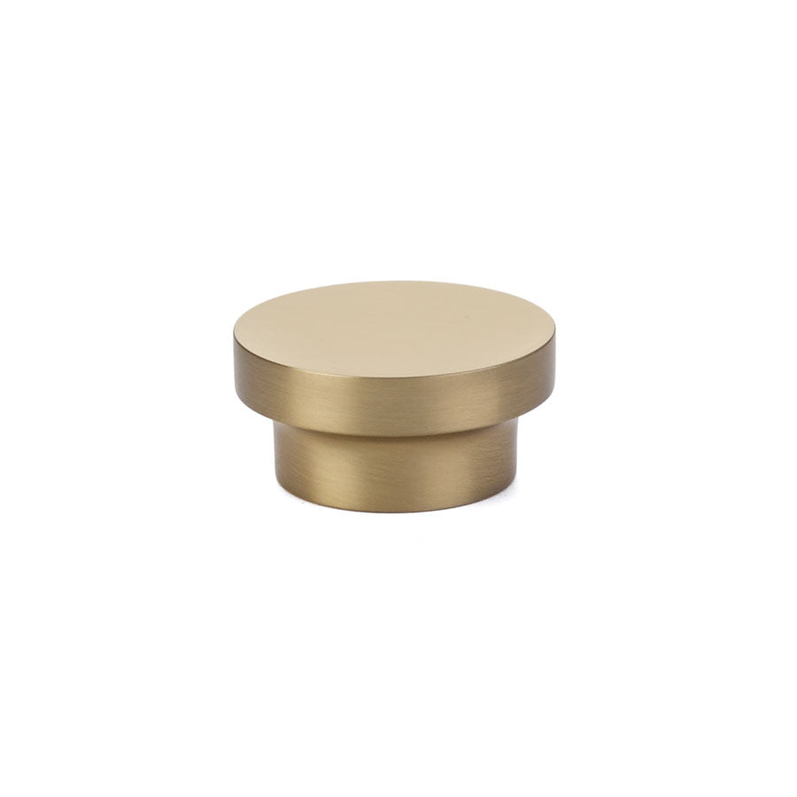 Emtek 86448US4 District 1-3/8" Cabinet Knob Satin Brass Finish Main image