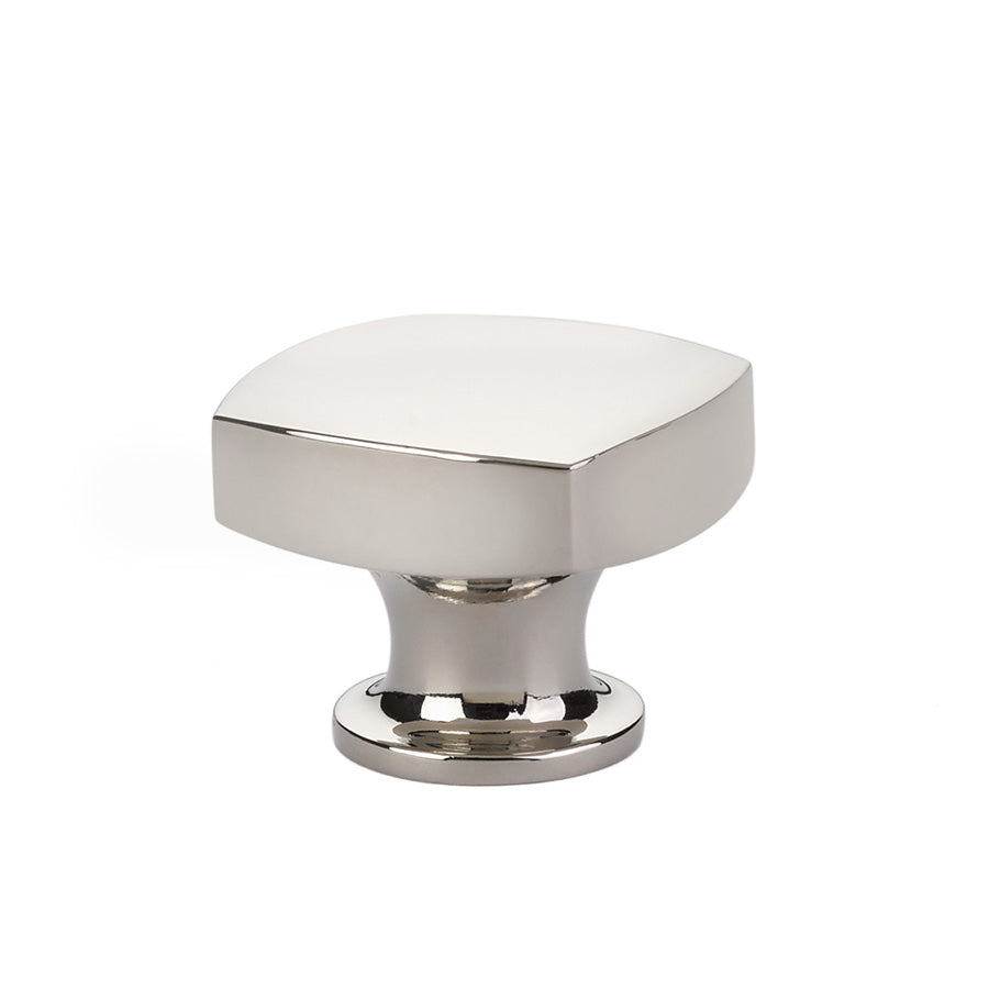 Emtek 86451US14 Freestone 1-1/2" Cabinet Knob Polished Nickel Lifetime Finish Main image
