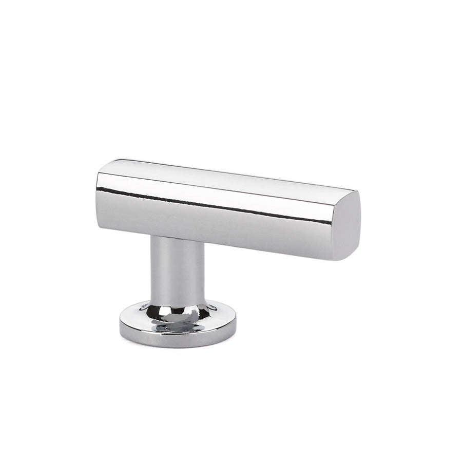 Emtek 86452US26 1-1/8" x 1-7/8" Freestone Finger Cabinet Pull Polished Chrome Finish Main image