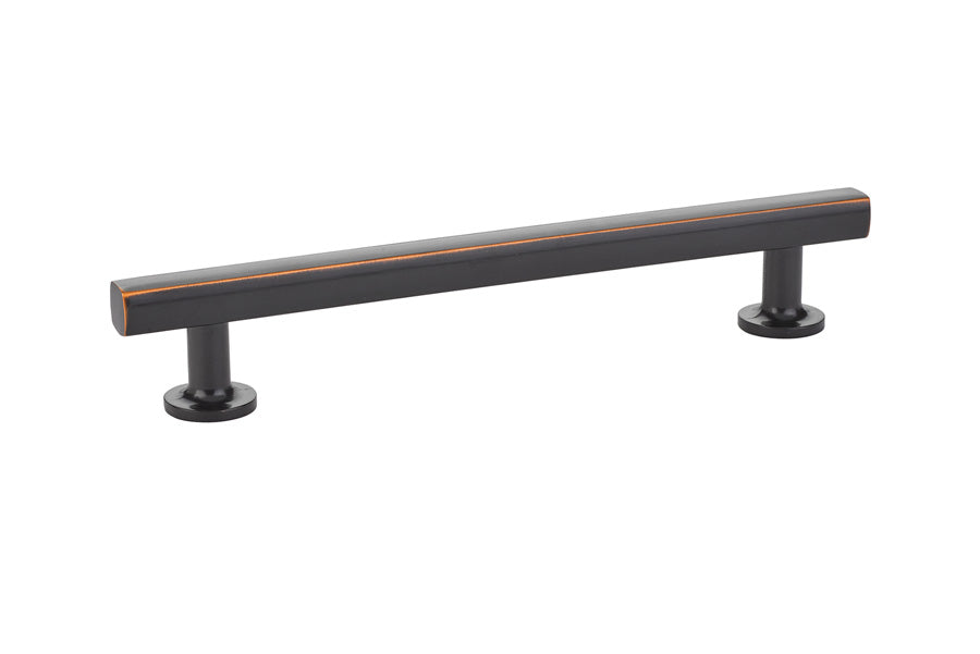 Emtek 86455US10B Freestone Cabinet Pull with 6" Center to Center Oil Rubbed Bronze Finish Main image