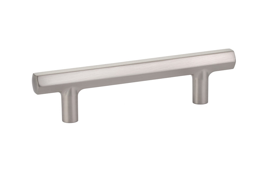 Emtek 86459US15 Mod Hex Cabinet Pull with 3-1/2" Center to Center Satin Nickel Finish Main image