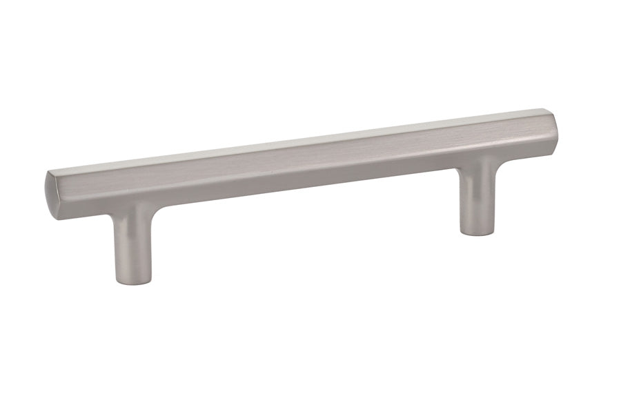 Emtek 86460US15 Mod Hex Cabinet Pull with 4" Center to Center Satin Nickel Finish Main image
