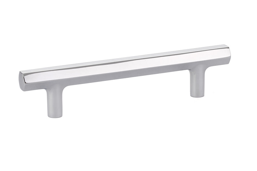 Emtek 86460US26 Mod Hex Cabinet Pull with 4" Center to Center Polished Chrome Finish Main image