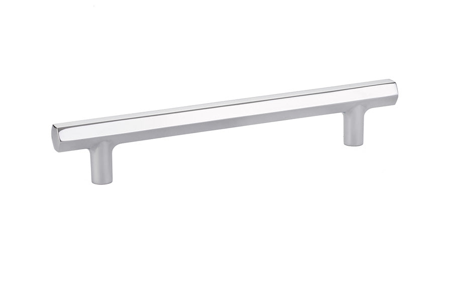 Emtek 86461US26 Mod Hex Cabinet Pull with 6" Center to Center Polished Chrome Finish Main image