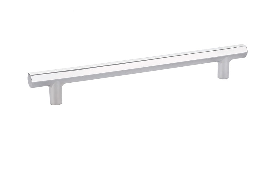 Emtek 86462US26 Mod Hex Cabinet Pull with 8" Center to Center Polished Chrome Finish Main image