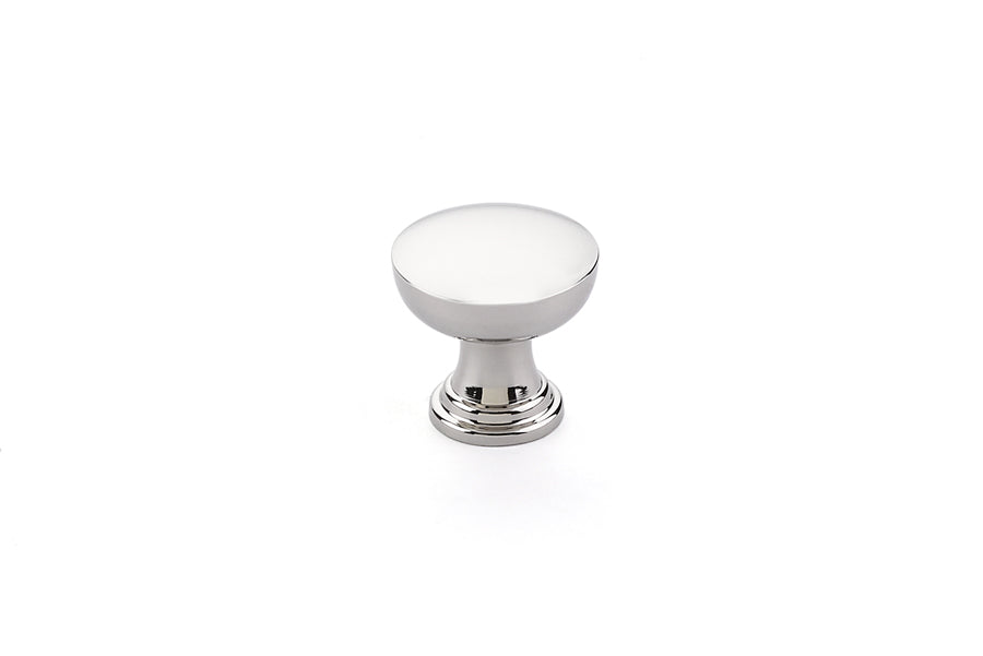 Emtek 86467US14 Overland 1-1/4" Cabinet Knob Polished Nickel Lifetime Finish Main image