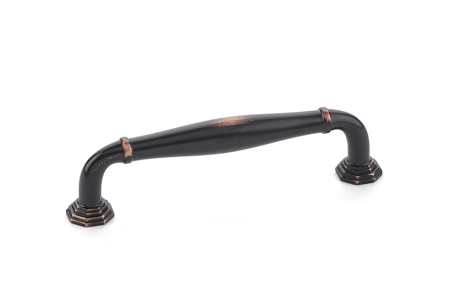 Emtek 86472US10B Blythe Cabinet Pull with 4" Center to Center Oil Rubbed Bronze Finish Main image
