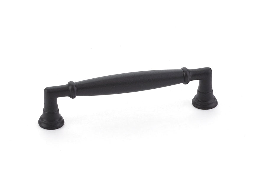 Emtek 86476US19 Westwood Cabinet Pull with 4" Center to Center Flat Black Finish Main image