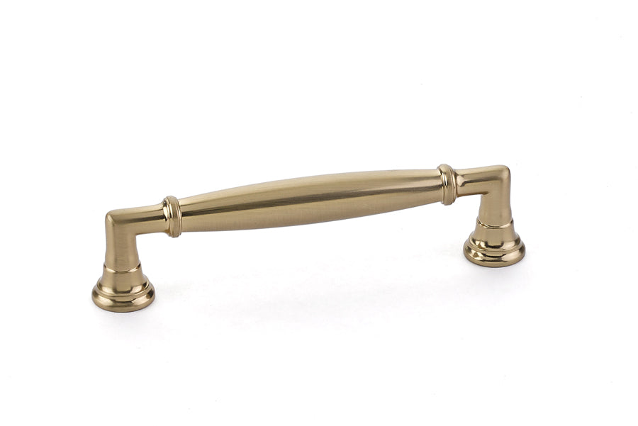 Emtek 86476US4 Westwood Cabinet Pull with 4" Center to Center Satin Brass Finish Main image