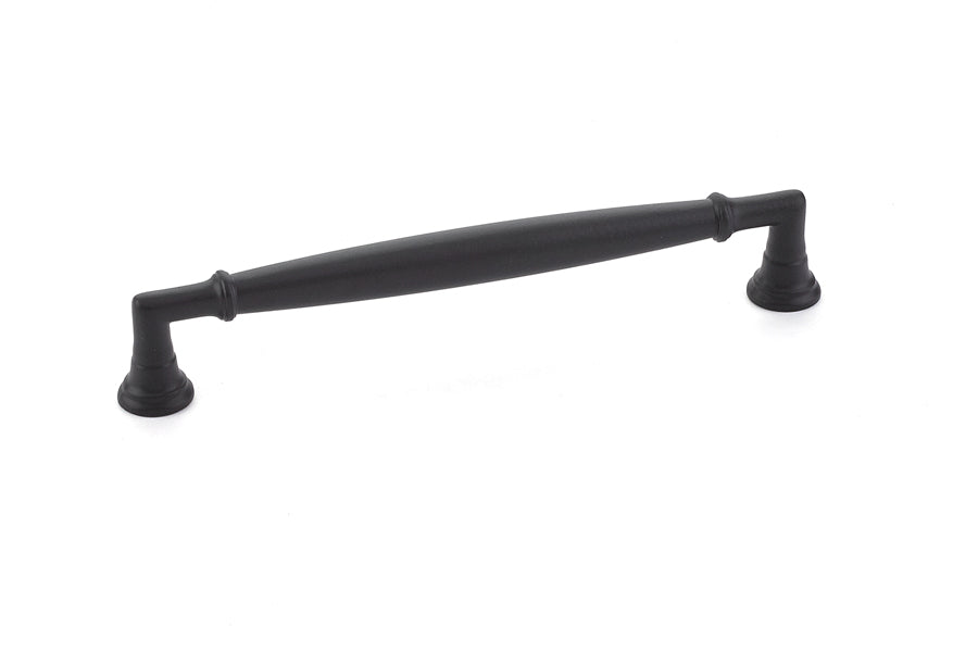 Emtek 86477US19 Westwood Cabinet Pull with 6" Center to Center Flat Black Finish Main image