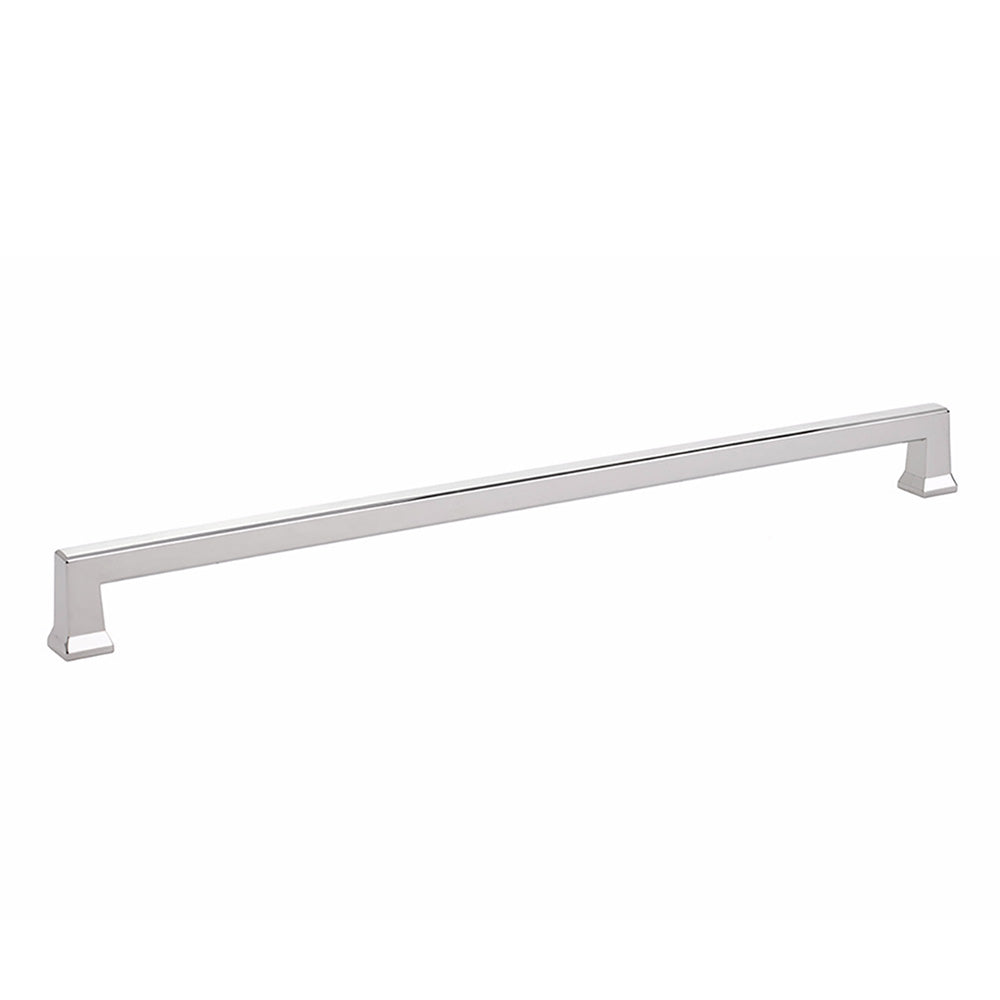 Emtek 86479US14 Alexander Cabinet Pull with 12" Center to Center Polished Nickel Lifetime Finish Main image