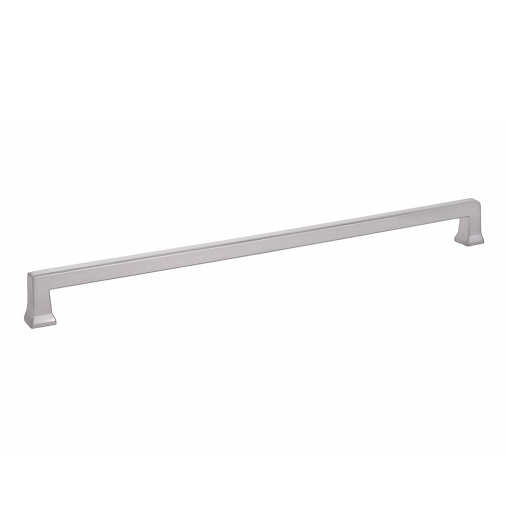 Emtek 86479US15 Alexander Cabinet Pull with 12" Center to Center Satin Nickel Finish Main image