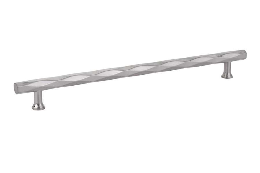 Emtek 86490US15 Tribeca Cabinet Pull with 10" Center to Center Satin Nickel Finish Main image