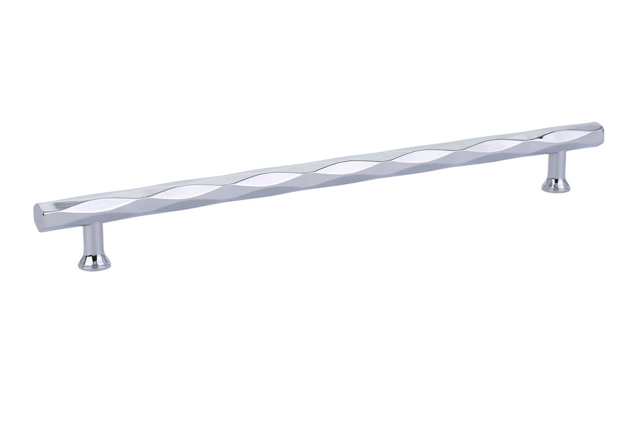 Emtek 86490US26 Tribeca Cabinet Pull with 10" Center to Center Polished Chrome Finish Main image